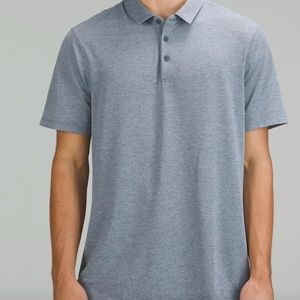 LuLuLemon Evolution Short-Sleeve Polo Shirt Pique Fabric